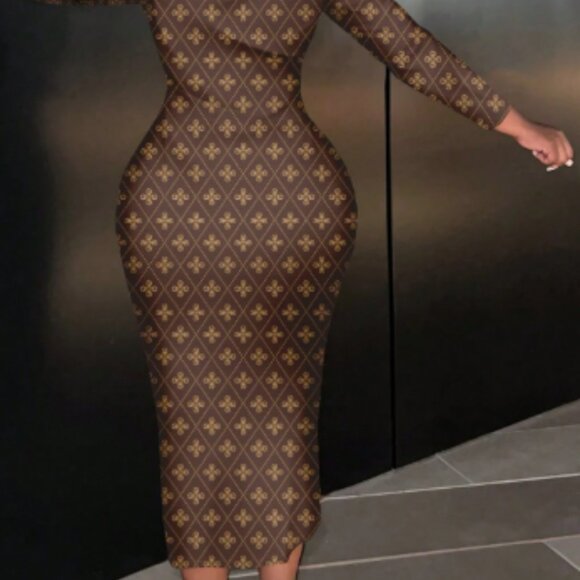 Women's Casual & Simple Bear Pattern Long Sleeve Crew Neck PLUS SIZES AVAIL - Picture 7 of 10